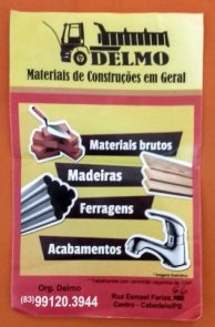 DELMO MATERIAIS DE CONSTRUÇÕES EM GERAL